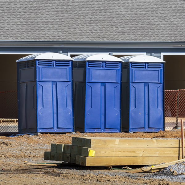 how can i report damages or issues with the portable restrooms during my rental period in Niles NY